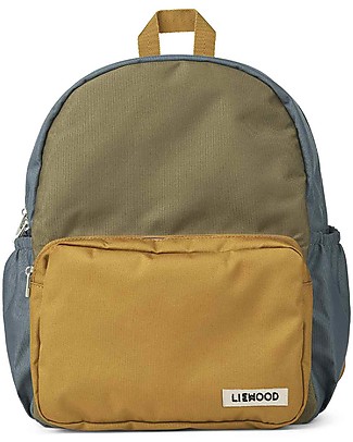 Liewood Zainetto James - Whale Blu Multi Mix - 100% materiale riciclato! Zaini