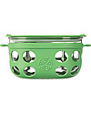 Lifefactory Contenitore Portacibo di Vetro 950ml - Verde Bosco Contenitori per Alimenti