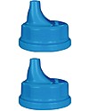 Lifefactory Sippy Cap Set da 2 Beccucci Bevimpara - Oceano (Per biberon Lifefactory) Accessori Biberon