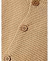 Lil Atelier Cardigan Baby - Crema - 100% Cotone Bio Cardigan