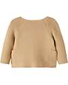 Lil Atelier Cardigan Baby - Crema - 100% Cotone Bio Cardigan