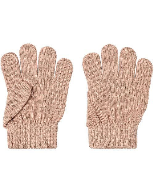 Lil Atelier Guanti in Maglia - Roebuck - Lana Guanti