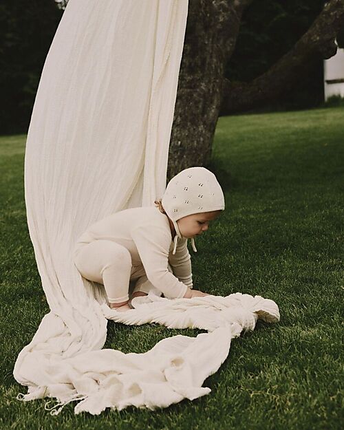 Lil Atelier Leggings - Sabbia - Misto Lana Merino Leggings