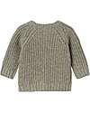 Lil Atelier NBMOLFERT LS KNIT CARD LIL - seagrass Cardigan