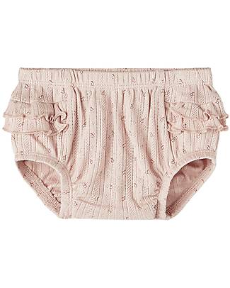 Lil Atelier Pantaloni Corti Ricamati - Rosa Cipria - Cotone Pantaloni Corti