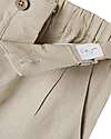 Lil Atelier Pantaloni Lunghi Regular Fit in Lino - Beige - Vita Regolabile Pantaloni Lunghi