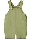 Lil Atelier Salopette - Verde Salvia - 100% Cotone Organico Salopette