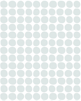 Lilipinso Adesivi da Parete in Vinile - 150 Pois Celesti Decorazioni da Parete