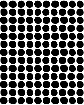 Lilipinso Adesivi da Parete in Vinile - 150 Pois Neri Decorazioni da Parete