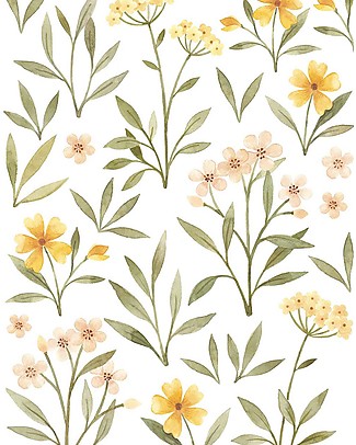 Lilipinso Adesivi da Parete in Vinile - Fiori e Foglie Decorazioni