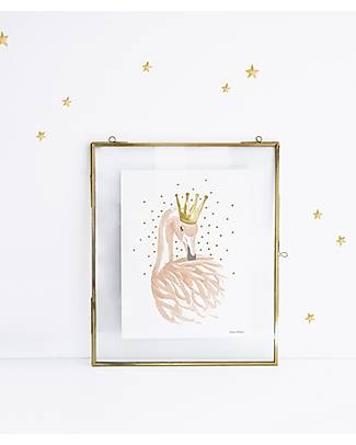 Lilipinso Decalcomania da parete (18x24 cm) - Stelle d'oro Decorazioni da Parete