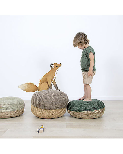 Lilipinso Decalcomania da parete taglia speciale - Volpe vintage Decorazioni da Parete