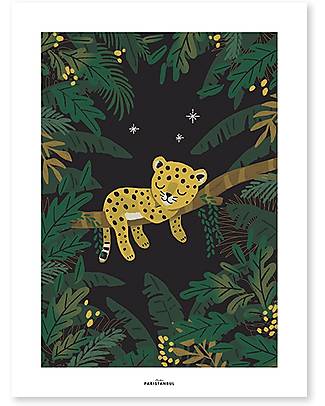 Lilipinso Poster (30x40 cm) - Piccolo ghepardo assonnato Decorazioni da Parete