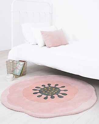 Lilipinso Tappeto in Cotone - 100 x 98 cm - Anemone Tappeti_