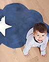 Lilipinso Tappeto in Cotone - 67 x 100 cm - Nuvola Blu Tappeti Arredo