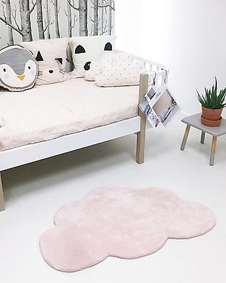 Lilipinso Tappeto in Cotone - 67 x 100 cm - Nuvola Rosa Tappeti_