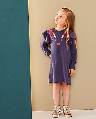 Lilly+Sid Abito Bimba - Coniglio - 100% Cotone Bio Vestiti