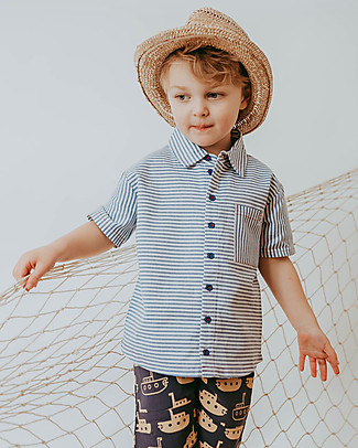 Lilly+Sid Camicia Bimbo - Righe - 100% Cotone bio Camicie_
