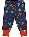 Lilly+Sid Completo T-shirt e Leggings Safari e Bus - 100% cotone bio Pantaloni Corti