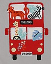 Lilly+Sid Completo T-shirt e Leggings Safari e Bus - 100% cotone bio Pantaloni Corti