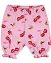 Lilly+Sid Completo T-shirt e Pantaloncini - Ciliegie/Righe - 100% Cotone Bio Completi e Set