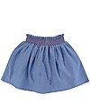 Lilly+Sid Gonna Corta Bimba con Applique - Fenicotteri - 100% cotone bio Gonne_