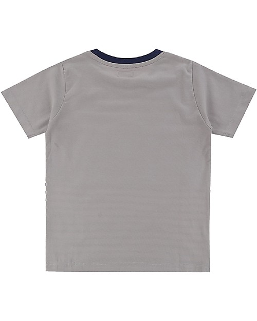 Lilly+Sid Maglia Maniche Corte Squalo Shy Shark - 100% cotone bio T-shirt