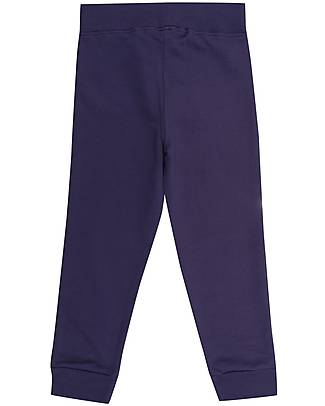 Lilly+Sid Pantaloni Lunghi - Ok - Blu - 100% Cotone Bio GOTS Pantaloni Lunghi