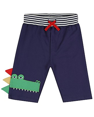 Lilly+Sid Shorts Croc - Coccodrillo - 100% Cotone bio Pantaloni Corti