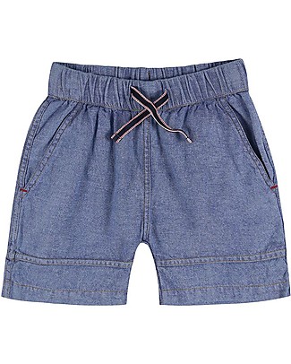 Lilly+Sid Shorts in Chambray - Stile Denim - 100% Cotone bio Pantaloni Corti