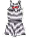 Lilly+Sid Tutina Corta a Righe - Navy - 100% Cotone bio Completi e Set