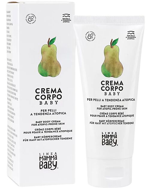 Linea Mamma Baby Crema Corpo Baby per Pelli a Tendenza Atopica - Vincenzina - 100 ml Creme ed Olii Baby