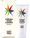 Linea Mamma Baby Crema Viso Corpo Baby Carlottina - 100 ml - Ammorbidisce e Idrata la Pelle Creme ed Olii Baby