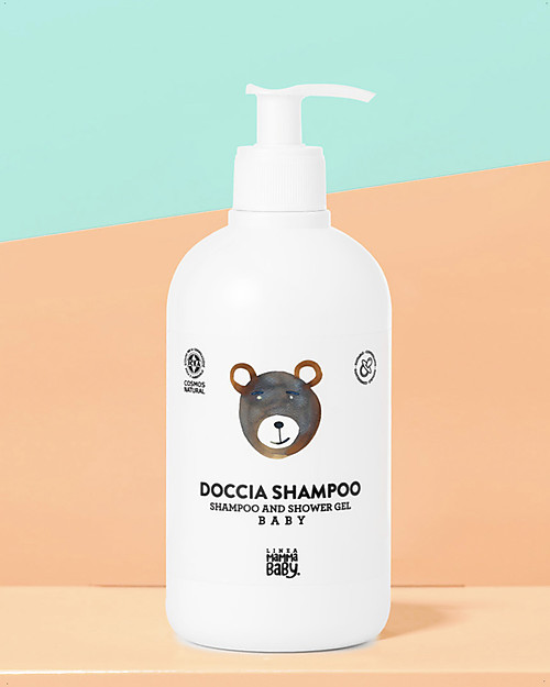 Linea Mamma Baby Doccia Shampoo Baby "Giacomino" - 500ml - Estratti bio di Olivo e Avena Shampoo e Prodotti per il Bagnetto