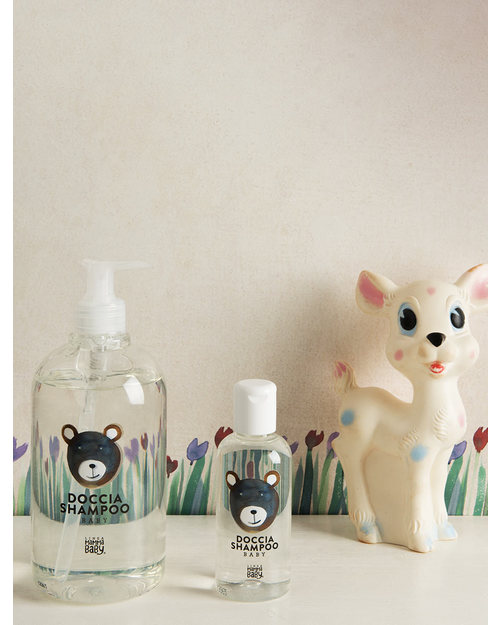 Linea Mamma Baby Doccia Shampoo Baby “Giacomino” 500ml (estratti di oliva, cardamomo e derivati dell’acido lattico) Shampoo e Prodotti per il Bagnetto