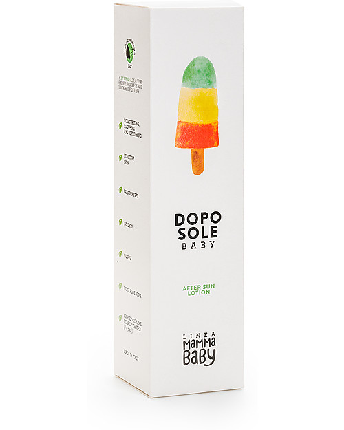 Linea Mamma Baby Giovannino, Dopo Sole Baby Spray, 150 ml - Lenitivo, rinfrescante, ecologico! Solari
