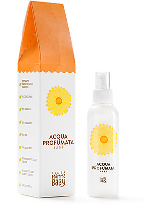 Linea Mamma Baby Goghina, Acqua Profumata Baby Spray, 150 ml - Bio Crema Per Il Cambio