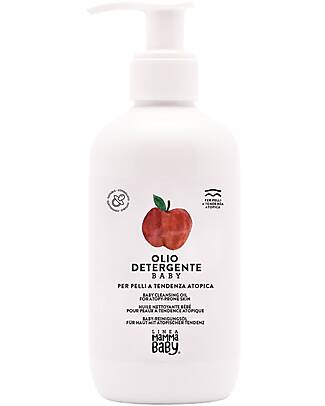 Linea Mamma Baby Olio Detergente Baby per pelli a tendenza atopica - Vincenzino - 250 ml  Creme ed Olii Baby