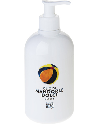 Linea Mamma Baby Olio di Mandorle Dolci “Guendalina” - Emolliente, Nutriente, Elasticizzante - 500ml (mandorle dolci spremute a freddo) Creme ed Olii Baby