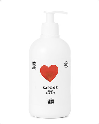 Linea Mamma Baby Sapone Baby “Margherita” - Mani e Viso - 500ml - Estratti di Calendola ed Olivo Shampoo e Prodotti per il Bagnetto