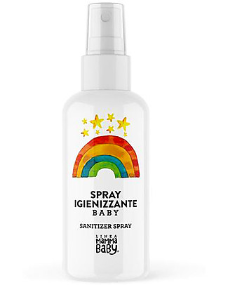 Linea Mamma Baby Spray Igienizzante Baby Mariolino - 100 ml - Deterge le mani in sicurezza! Igienizzanti Mani