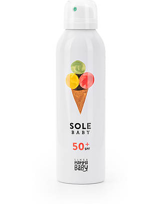Linea Mamma Baby Spray Solare Baby - Albertino - Spf 50+ Eco Reef Solari
