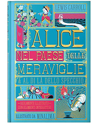 L'ippocampo Ragazzi Alice nel Paese delle Meraviglie - Edizione Illustrata con Elementi Interattivi Libri