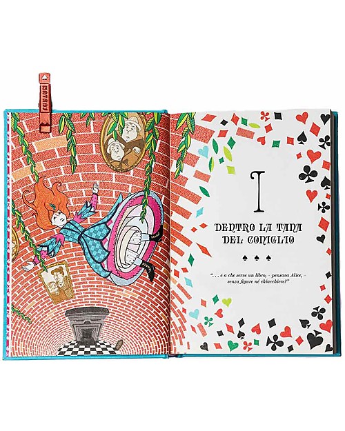 L'ippocampo Ragazzi Alice nel Paese delle Meraviglie - Edizione Illustrata con Elementi Interattivi Libri
