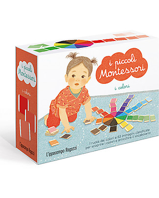 L'ippocampo Ragazzi Le Mie Lettere Montessori, Cofanetto - 26 carte +  libretto attività unisex (bambini)
