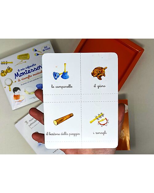 L'ippocampo Ragazzi Il mio Cofanetto Montessori - Il Risveglio Musicale - Roberta Rocchi Emmanuelle Blin e Isabelle Palombi Libri