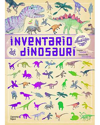 L'ippocampo Ragazzi Inventario Illustrato dei Dinosauri - di Virginie Aladjidi e Emmanuelle Tchoukriel Libri
