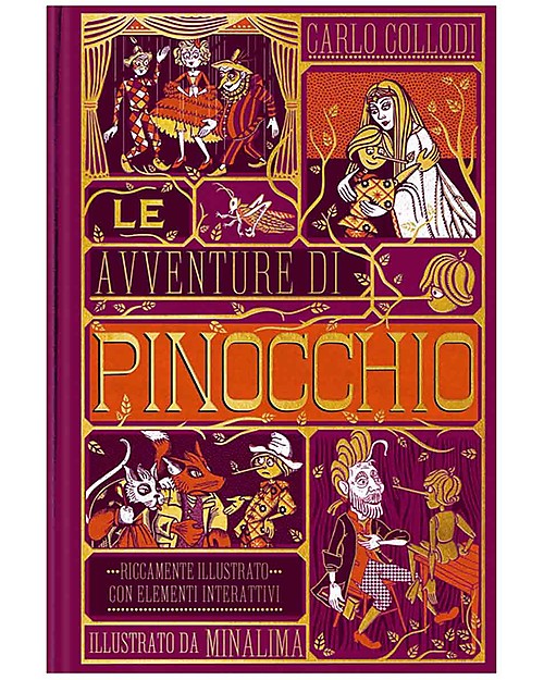 L'ippocampo Ragazzi Le Avventure di Pinocchio - Edizione Illustrata con Elementi Interattivi Libri