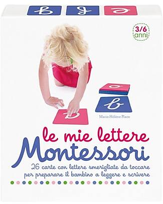 L'ippocampo Ragazzi Le Mie Lettere Montessori, Cofanetto  - 26 carte + libretto attività Giochi Montessoriani