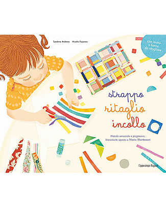 L'ippocampo Ragazzi Montessori Attività Artistica - Strappo, Taglio, Incollo Attività Montessori
